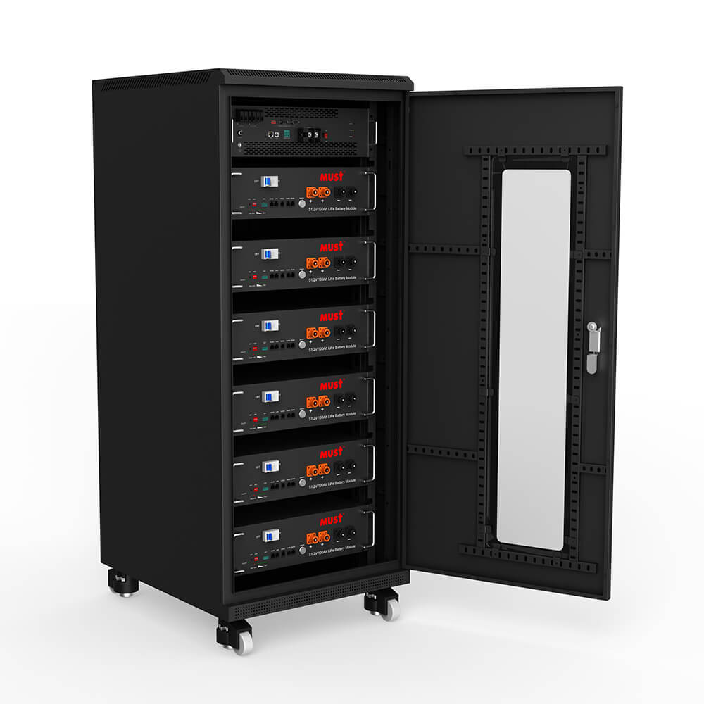 Solar Energy Storage System(Rack-Mount Inverter+Battery) HBP1800 RT Series (5.2KW)